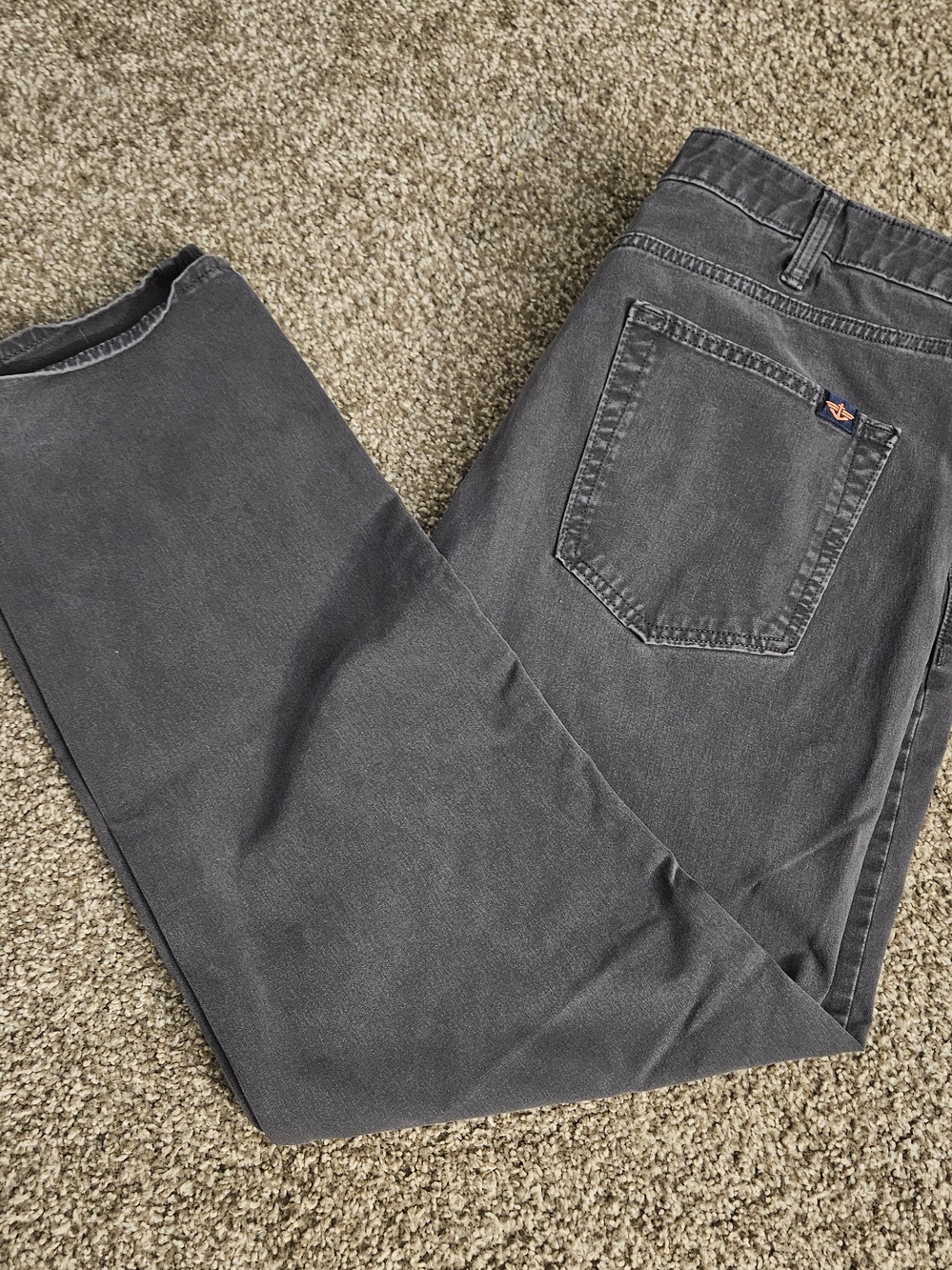 Dockers Men's Straight-Fit Comfort Knit Jean-Cut Pants - Black (No Tag 36x29)